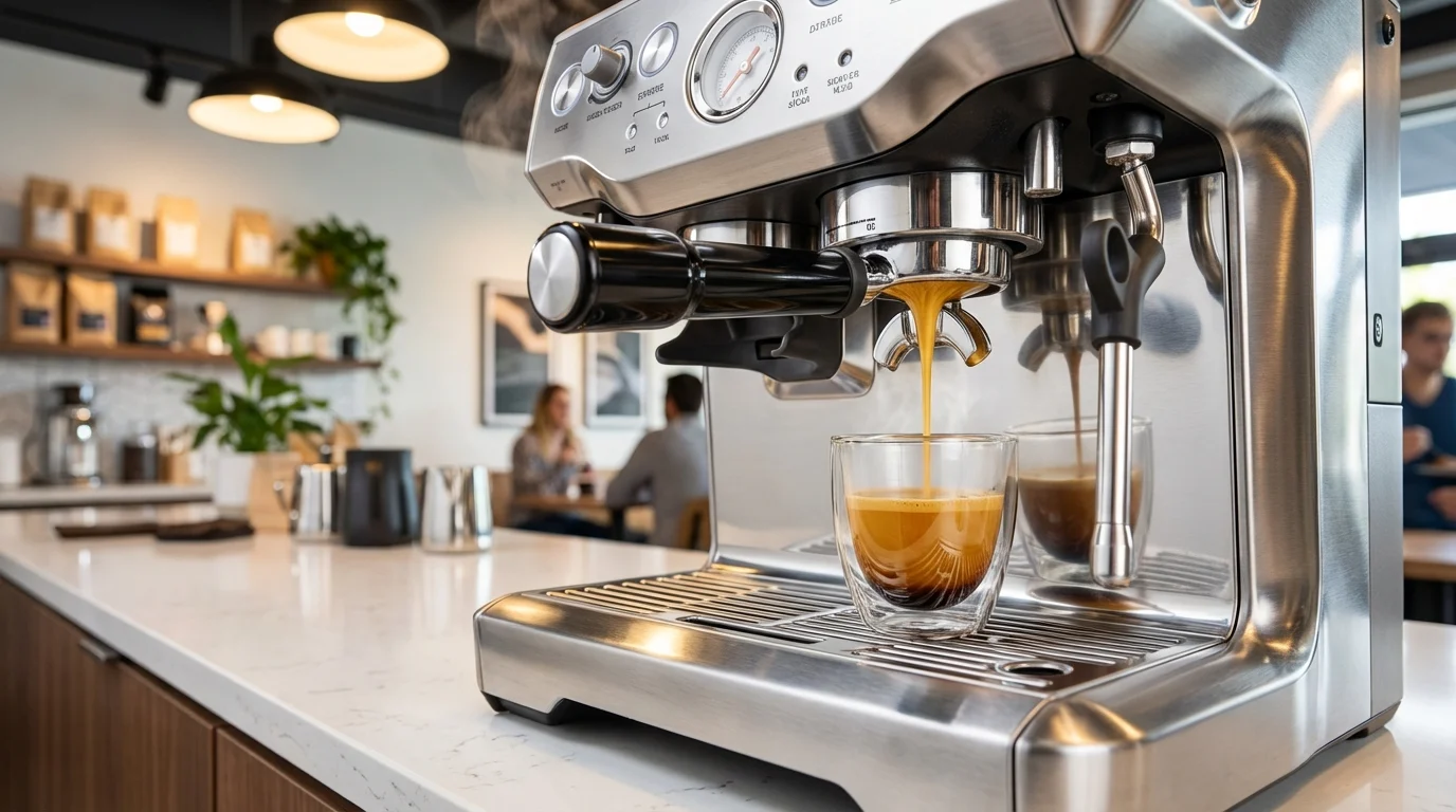 A high-quality cup of espresso