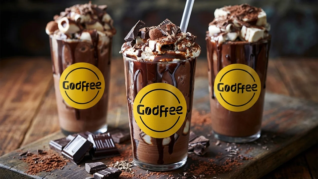 آیس چاکلت ماکیاتو با برند گادفی